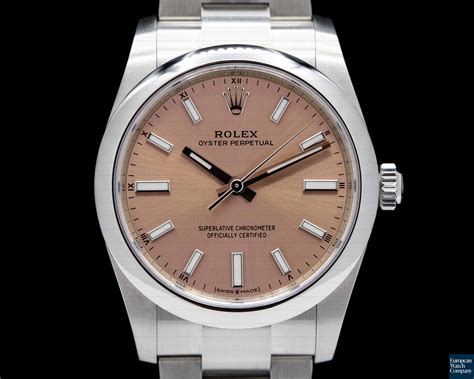 rolex oyster perpetual pink dial|Rolex Oyster Perpetual price guide.